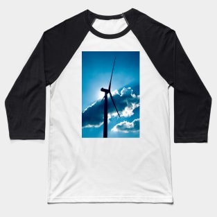 Wind turbine Baseball T-Shirt